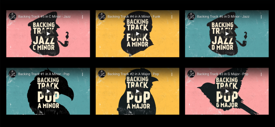 Nieuwe backing tracks!